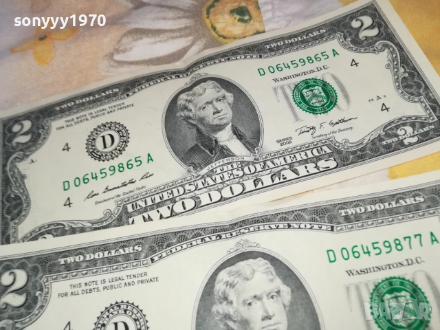 2 ДОЛАРА ЗА КОЛЕКЦИЯ 0912250733, снимка 13 - Нумизматика и бонистика - 52702278