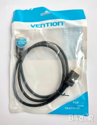 Кабел Vention Display Port - Display Port  - 4К - 1 м, снимка 2 - Кабели и адаптери - 48942245