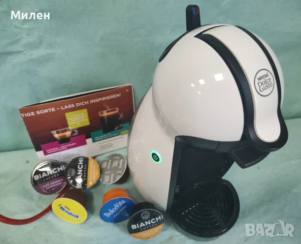 Кафемашина с гаранция 1 година Delonghi NESCAFÉ® система Dolce gusto Piccolo.W, снимка 9 - Кафемашини - 56155670