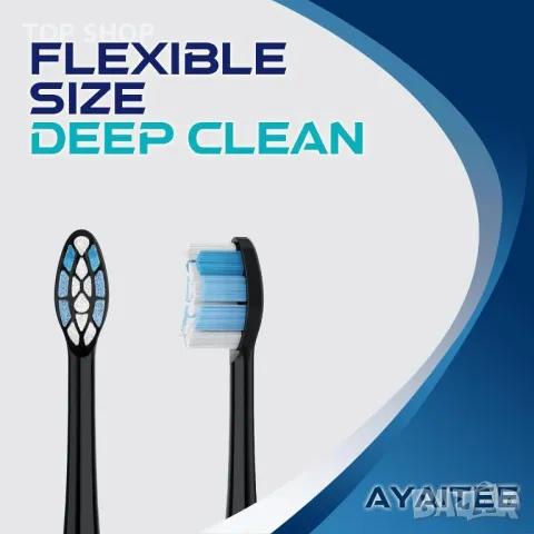 AYAITEE Резервна глава за четка за зъби, съвместима с четка за зъби Sonicare Philips 8 бр., снимка 3 - Тримери - 49437132