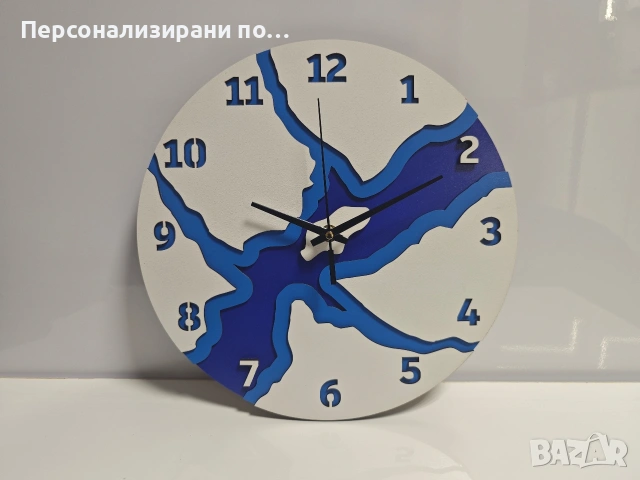 Персонализиран часовник за стена / стенен часовник, снимка 2 - Декорация за дома - 53905774