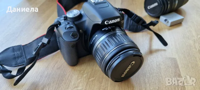 Canon EOS 500D – за ремонт или части + нова батерия и калъф, снимка 2 - Фотоапарати - 55756199