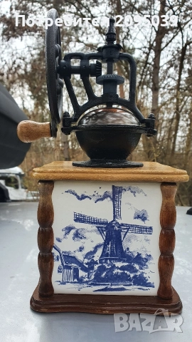 Мелница порцелан., снимка 3 - Антикварни и старинни предмети - 52662381