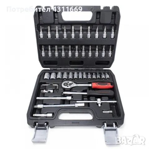 Гедоре FORCEKRAFT 1/4" 46-части, снимка 1