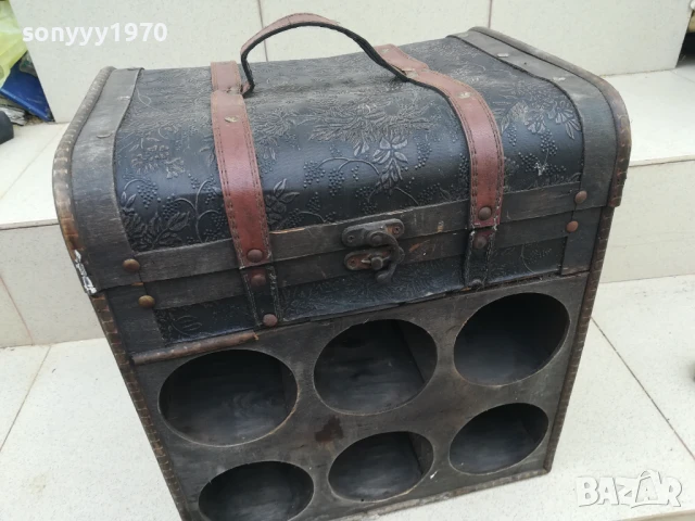 АНТИКА,КУТИЯ,САНДЪК С МЯСТО ЗА ВИНО 0206252001LCHERY, снимка 14 - Антикварни и старинни предмети - 50525206
