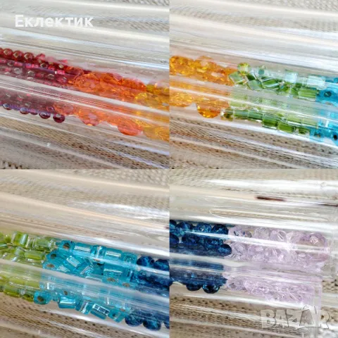 Вази с епруветки. Дърво, полускъпоценни камъни, мъниста, хербарий. Богат избор, снимка 18 - Вази - 50040794