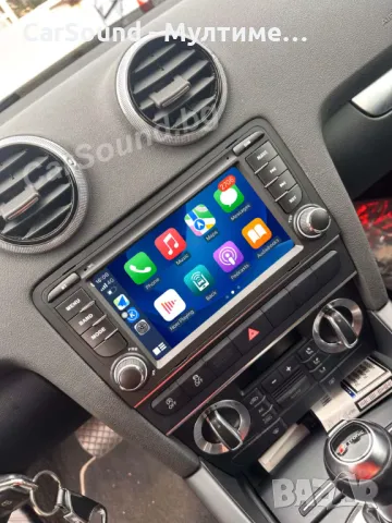 Audi A3 8P - 7" Android 14 Мултимедия Ауди А3 8П Навигация Андроид , снимка 3 - Аксесоари и консумативи - 49350000