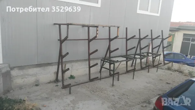 Продавам МЕТАЛЕН СТЕЛАЖ, снимка 2 - Стелажи и щандове - 55868100
