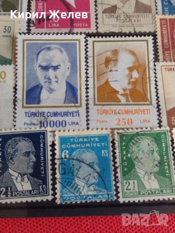 Пощенски марки Известни личности ПРЕЗИДЕНТИ ПОЩА ТУРЦИЯ МНОГО РЕДКИ ЗА КОЛЕКЦИЯ - 21064, снимка 7 - Филателия - 36681615