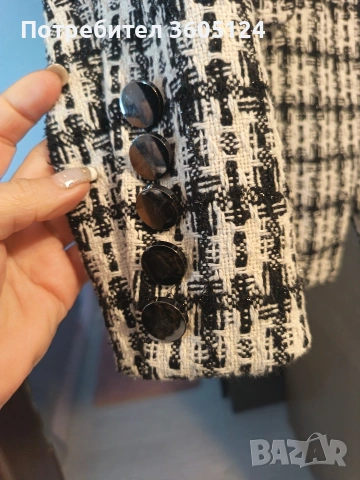 Елегантно сако ALESSA, размер XS, снимка 3 - Сака - 53061613