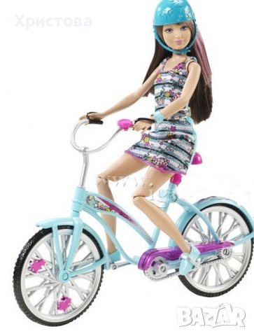 Барби Скипър с колело, снимка 9 - Кукли - 37362011