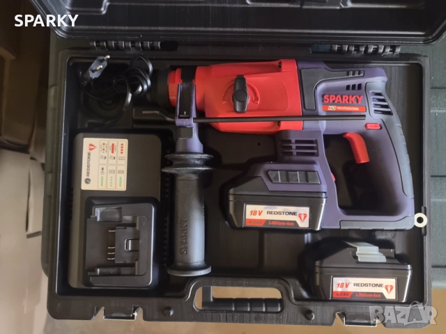 Перфоратор на батерия Sparky, снимка 2 - Други инструменти - 52707221