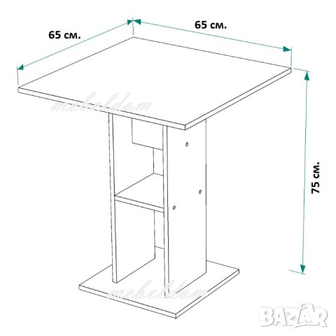 Помощна трапезна маса(код-1979), снимка 7 - Маси - 40717126