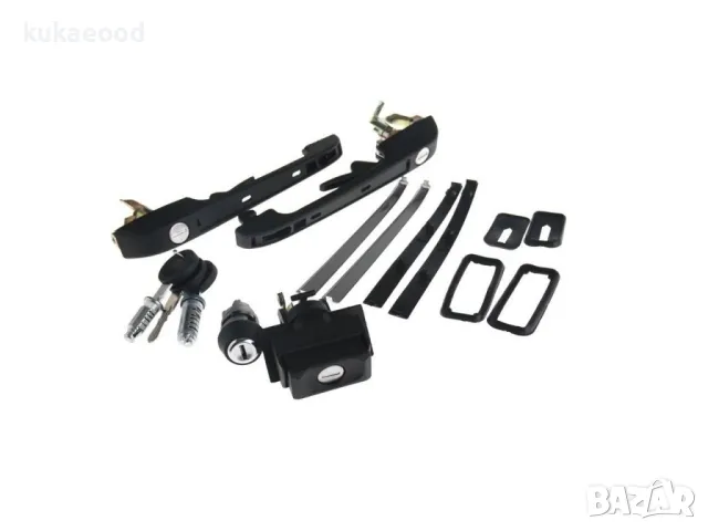 Комплект запалване, патронници с ключове и дръжки за врата на VW Golf 2