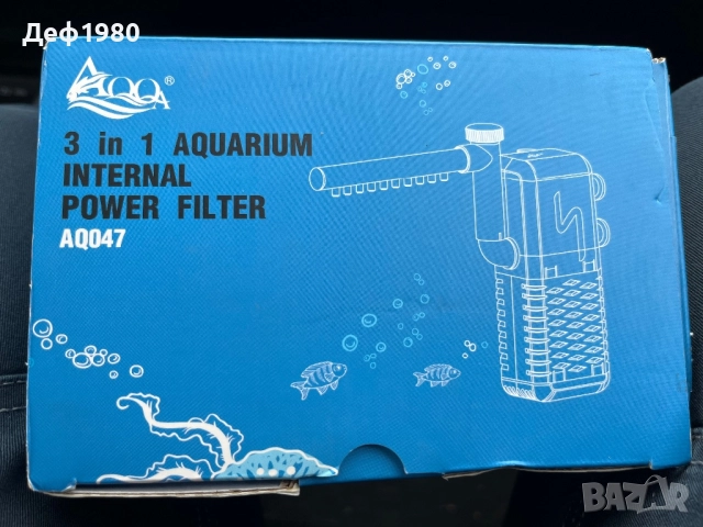 помпа-филтър аквариум 3в1, снимка 5 - Оборудване и аксесоари за оръжия - 52291985