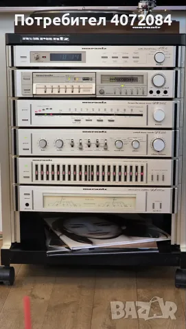 Колекционерски сет Marantz RACK  SM 500, SC 500, EQ 20D, SD 5010, ST310L, AT 6. ТТ 6150, снимка 2 - Ресийвъри, усилватели, смесителни пултове - 55976929