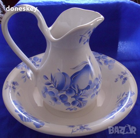 Кана с леген "Бароко", снимка 3 - Подаръци за сватба - 31803836