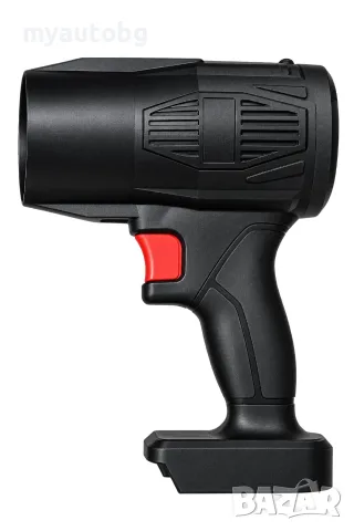 Акумулаторна духалка 1050W / 21V – 2 батерии + зарядно + куфар  Мощна. Компактна. Без кабели., снимка 3 - Аксесоари и консумативи - 55894531