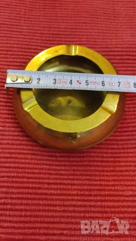 Месингов пепелник. , снимка 7 - Антикварни и старинни предмети - 40721678