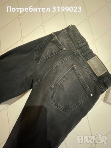 Дамски  сиви дънки слим, снимка 4 - Дънки - 38398214