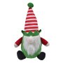 Коледен плюшен гном, 33 см, снимка 1