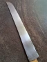 стар нож с чирени от кост, снимка 3