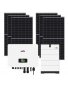 Трифазна автономна соларна система 10kW + 5.12 kwh литиева батерия - High-Voltage, снимка 1 - Друга електроника - 39923413