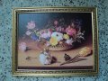 Картини репродукции на цветя от известни художници, снимка 3