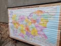 Стара учебна карта НРБ, снимка 7
