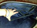 чанта дамска естествена кожа черна нова маркова Lazarini, снимка 7
