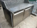 Хладилна маса пицарска професионална с гранит 60/40 кухненско оборудване profesionalna hladilna masa, снимка 4