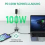 SUIDEK USB-C превключвател, двупосочен USB-C превключвател с поддръжка на 8K@60Hz видео, снимка 5