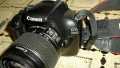 Фотоапарат DSLR Canon EOS 1100D + EF-S 18-55 IS II  , снимка 2