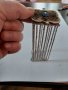 Стара европейска сребърна гривна(филигран позлата), снимка 1 - Гривни - 40865912
