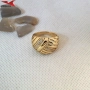 Пръстен с 14К златно покритие 224832, снимка 1