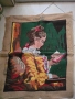 Гоблен,, Момичето с книгата,,, снимка 2