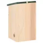 vidaXL Къщички за птички, 8 бр, дървени, 12x12x22 см, снимка 4