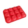 5606 Класическа силиконова форма за мъфини, 12 гнезда, снимка 2