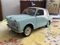 Метален модел на Трабант 601 deluxe мащаб 1:8, снимка 10
