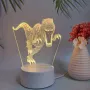 Холограмна 3D LED лампа-Динозавър, снимка 1