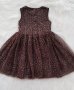 Детска тюлена рокля H&M тигров принт 3-4 години, снимка 4