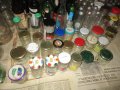 Бутилки с винтови и пластмасови капачки и с тапи разнообразни в отлично състояние, снимка 8