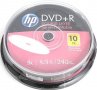 DVD+R DL HP, 8.5GB, 240min, 8x, printable - празни дискове двуслойни