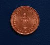 1/2 пени Великобритания 1980 , Кралица Елизабет II penny 1980 половин пени, снимка 4