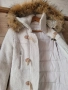 Зимно яке с естествен косъм и гъши пух , снимка 11