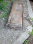 Старо дървено корито с метален обков неръждавейка, снимка 6