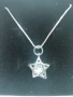 Сребърно колие Star с печат 925, снимка 2