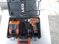 винтоверт 12V Li-ion нов AEG BS 12 C2 - две скорости, оригинал германски, снимка 2