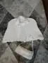 Бяло пончо наметало на марката Pom Pom, снимка 1