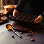 Черен шоколад със Стевия без захар БЛОК 900ГР. Какао 92% Какаови зърна от Еквадор, eритритол, стевия, снимка 1 - Обзавеждане на кухня - 44616474